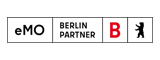 Logo of the Berlin Agency for Electromobility eMO 